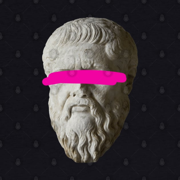 Plato Vaporwave Edition by isstgeschichte